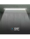 V-TAC 38W LED Линейно Тяло 150см Пластик Бърза Връзка с Кабел 155 lm/W - 20366 - 5
