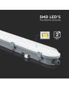 V-TAC LED Влагозащитено Тяло M-Серия 600мм 18W 6400K Мат 120lm/W - 2120210 - 3
