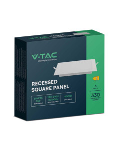 V-TAC 3W LED Backlit Панел Квадрат 4000К - 10478 - Цена | LEDs4economy 2