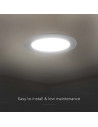 V-TAC 24W LED Premium Панел Кръг 4000K - 7868 - 6