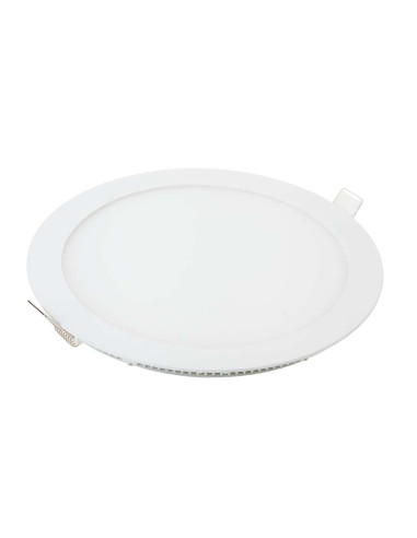 V-TAC 18W LED Premium Панел Кръг 3000K - 214860 | Leds4e