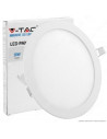 V-TAC 18W LED Premium Панел Кръг 6400K - 214862 - 9