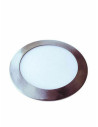V-TAC 24W LED Панел Сатен Никел Кръг Топло Бяла Светлина - 6355 - 5