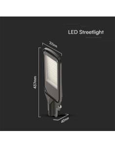 V-TAC 100W LED Улична Лампа 4000К - 10210 - Цена | LEDs4economy 2