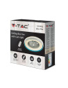V-TAC 45W LED Тяло/Вентилатор Дистанционно 3в1 AC Мотор Син Ринг - 217934 - 2