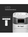 V-TAC 55W Вентилатор Дистанционно Дисплей 36 Inch Бял - 7900 - 7