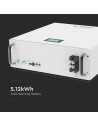 V-TAC 5.12kWh Батерия за Стенен Монтаж - 11526 - 3