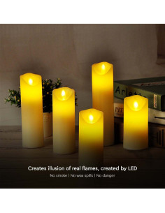 V-TAC Декоративна Лампа Свещ 53x150MM - 10574 - Цена | LEDs4economy 2