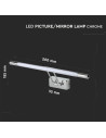 V-TAC 8W LED Лампа за Картина Хром 3000К ф500 - 213985 - 2