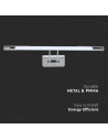 V-TAC 8W LED Лампа за Картина Хром 3000К ф500 - 213985 - 3