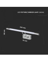 V-TAC 12W LED Лампа за Картина Хром 4000К ф640 - 2