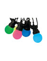 V-TAC 0.5W Поредица Крушки RGB - 23159