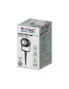 V-TAC 12W Градинска Лампа Тип Колче Сиво Тяло 3000К - 217550 - 4