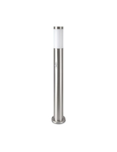 V-TAC Е27 Градинска Лампа 80cm PIR Сензор Неръждавейка Сатен Никел IP44 - 8960 - Цена | LEDs4economy