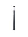 V-TAC Е27 Градинска Лампа 110cm PIR Сензор Неръждавейка Стомана Черен IP44 - 8983 - 5