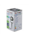V-TAC 12W Градинска Лампа Тип Колче Сиво Тяло Зелено - 7552 - 8
