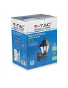 V-TAC Фенер за Стена Четиристен Черен Голям - 7521 - 10
