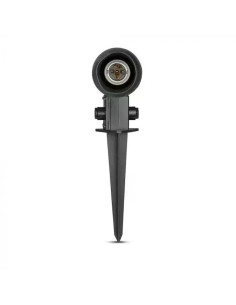 V-TAC Тяло С Колче за Земя Алуминий Черно GU10 IP44 - 7517 - Цена | LEDs4economy 2