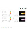 V-TAC LED Пура T8 18W 120 см за Осветяване на Хляб - 6322 - 16