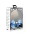 V-TAC Bluetooth Слушалки Ротация 500mAh Сини - 7728 - 3