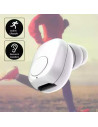 V-TAC Bluetooth Слушалка 55mAh Бяла - 7705 - 4
