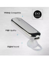 V-TAC Bluetooth Слушалка 170mAh Бяла - 7703 - 6