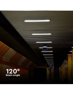 V-TAC LED Влагозащитено тяло L-Серия 600mm 18W 6500K - 23088 - Цена | LEDs4economy 2