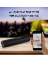V-TAC Преносима Bluetooth Touch Колона Цилиндър FM USB TWS TF Слот 1200mah - 7726 - 5