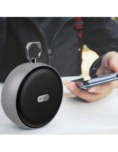 V-TAC Преносима Bluetooth Колона Micro USB 800mah Сребърна - 7717 - Цена | LEDs4economy 2