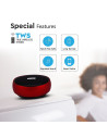 V-TAC Преносима Bluetooth Колона Micro USB 800mah Червена - 7716 - 7