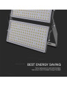 V-TAC 500W LED Прожектор С Кабел (1M) 4000K Черно Тяло IP65 120LM/W - 23089 - 3