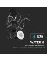 V-TAC 10W LED Луна Bluetooth Пожароустойчива Димираща IP65 - 1424 - 5