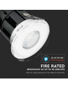 V-TAC 10W LED Луна Bluetooth Пожароустойчива Димираща IP65 - 1424 - 7