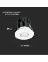 V-TAC 10W LED Луна Bluetooth Пожароустойчива Димираща IP65 - 1424 - 10