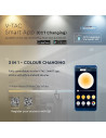 V-TAC 10W LED Луна Bluetooth Пожароустойчива Димираща IP65 - 1424 - 11