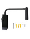 V-TAC 3W LED Стенна Лампа Спалня Ключ USB Черна 3000К - 211487 - 10