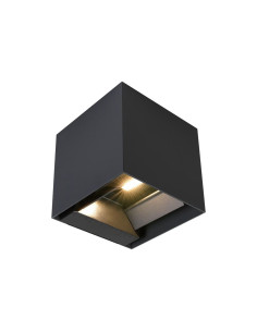 V-TAC 9W COB LED Соларна Стенна Лампа с Батерия 1x2600mAh 16ч. 4000K Черно Тяло IP65 - 11885 - Цена | LEDs4economy