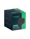 V-TAC 9W COB LED Соларна Стенна Лампа с Батерия 1x2600mAh 16ч. 4000K Черно Тяло IP65 - 11885 - 2