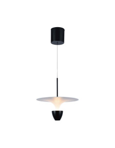 V-TAC 9W LED Висяща Лампа (30x300x1370MM) Бяло + Черно Тяло 3000 Регулируема - 23101 - Цена | LEDs4economy