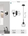 Rabalux Tirina Осветление за баня IP44 E27 1x MAX 15W K 75005 - 7