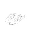 Rabalux Tony Осветление за баня IP44 LED 4x 5W 5492 - 5