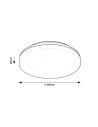 Rabalux Pernik Плафон IP54 LED 24W 3000K 7265 - 7