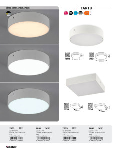 Rabalux Tartu Плафон IP44 LED 24W 2800-6000K 7894 - Цена | LEDs4economy 2