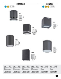 Rabalux Zombor Плафон IP54 GU10 1x MAX 35W K 7817 - Цена | LEDs4economy 2