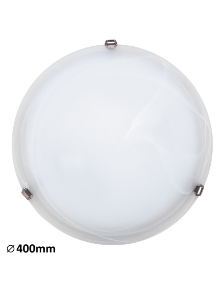 RABALUX 3302, Алабастро плафон, 2х60W - 3302 | Leds4economy.com