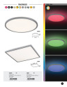 Rabalux Rasmus Плафон IP20 LED 22W 2290 - 17
