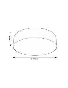 Rabalux Renata Плафон IP20 E27 3x MAX 10W 5083 - Цена | LEDs4economy 2