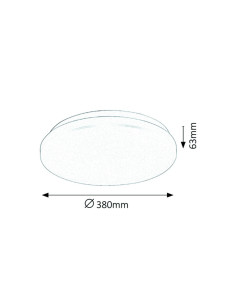 Rabalux Rob Плафон IP20 LED 32W 3339 - Цена | LEDs4economy 2