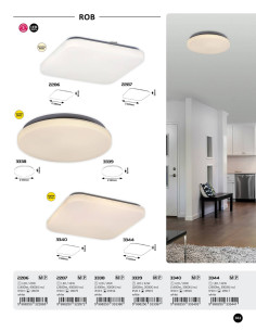 Rabalux Rob Плафон IP20 LED 32W 2287 - Цена | LEDs4economy 2