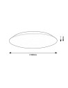Rabalux Rorik Плафон IP20 LED 45W 4000 71125 - 6